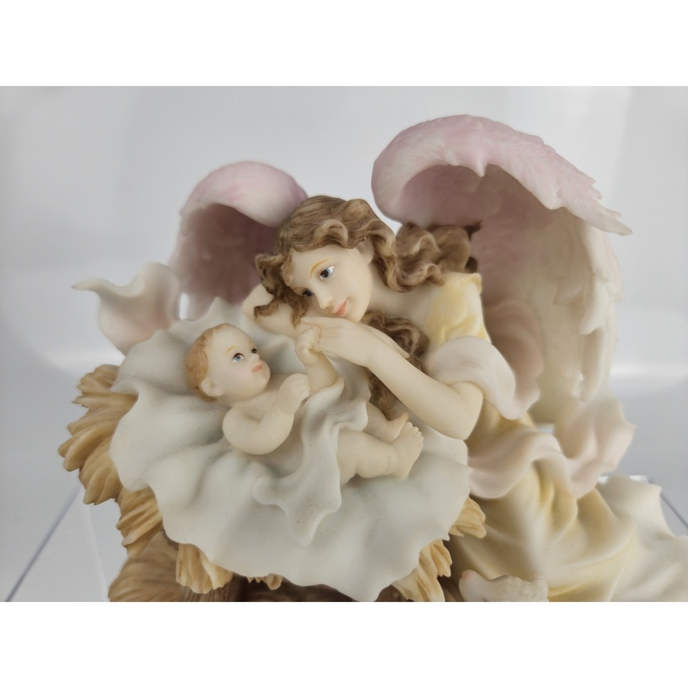 Seraphim Angel Natalie Joy to the World Baby Jesus Lamb #84386 Original Box - Picture 2 of 11